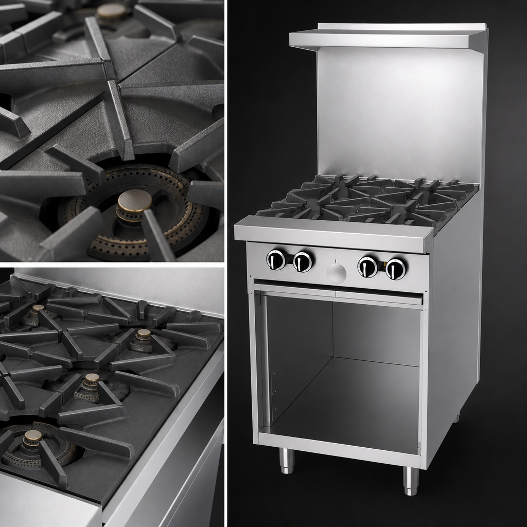 Cast Iron Top and Ring Grates
