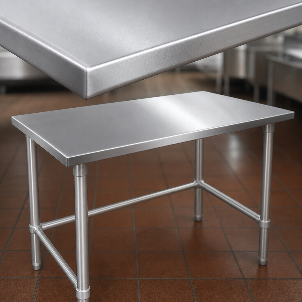 16 Gauge 300 Series Stainless Steel Top