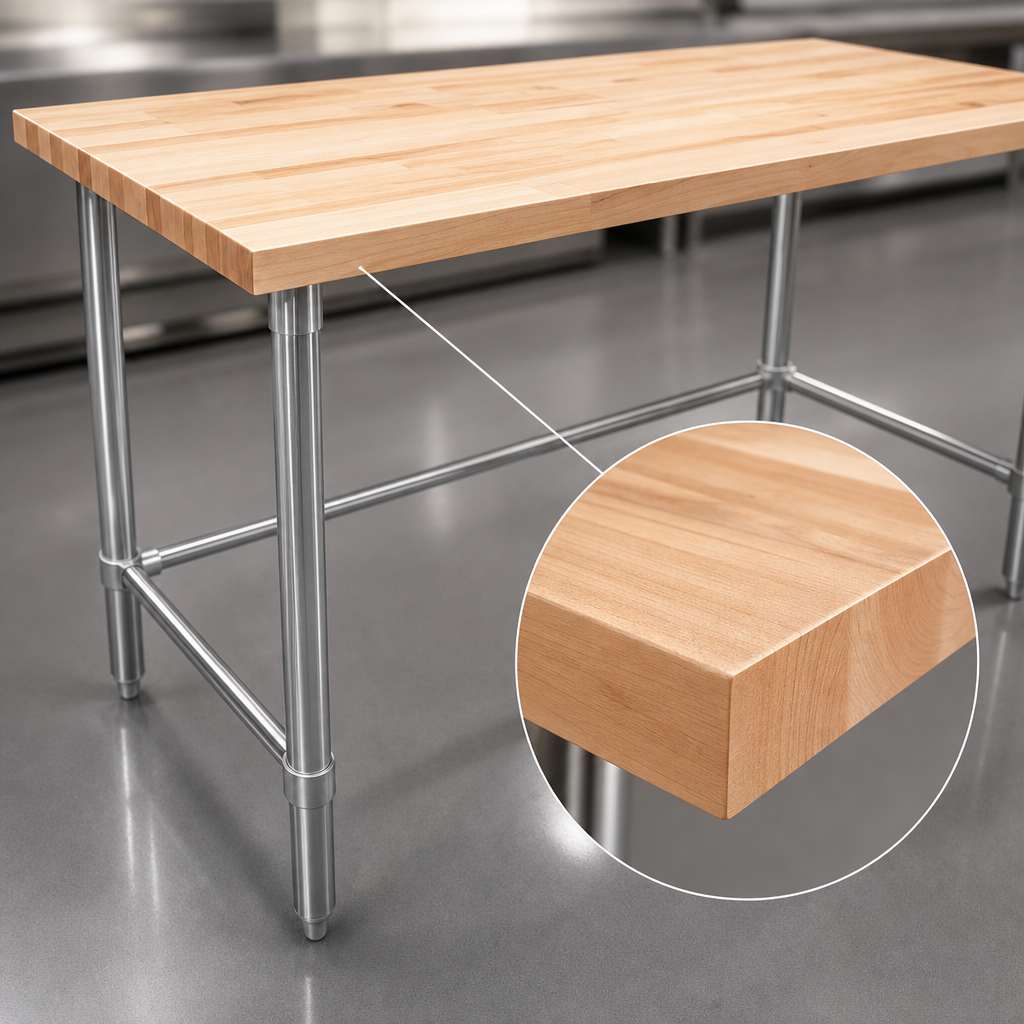 1-3/4-Inch Thick Maple Top