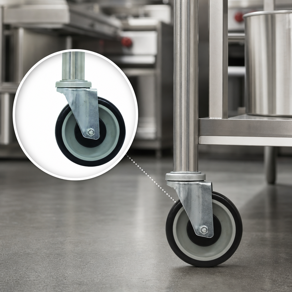 5-Inch Diameter Casters