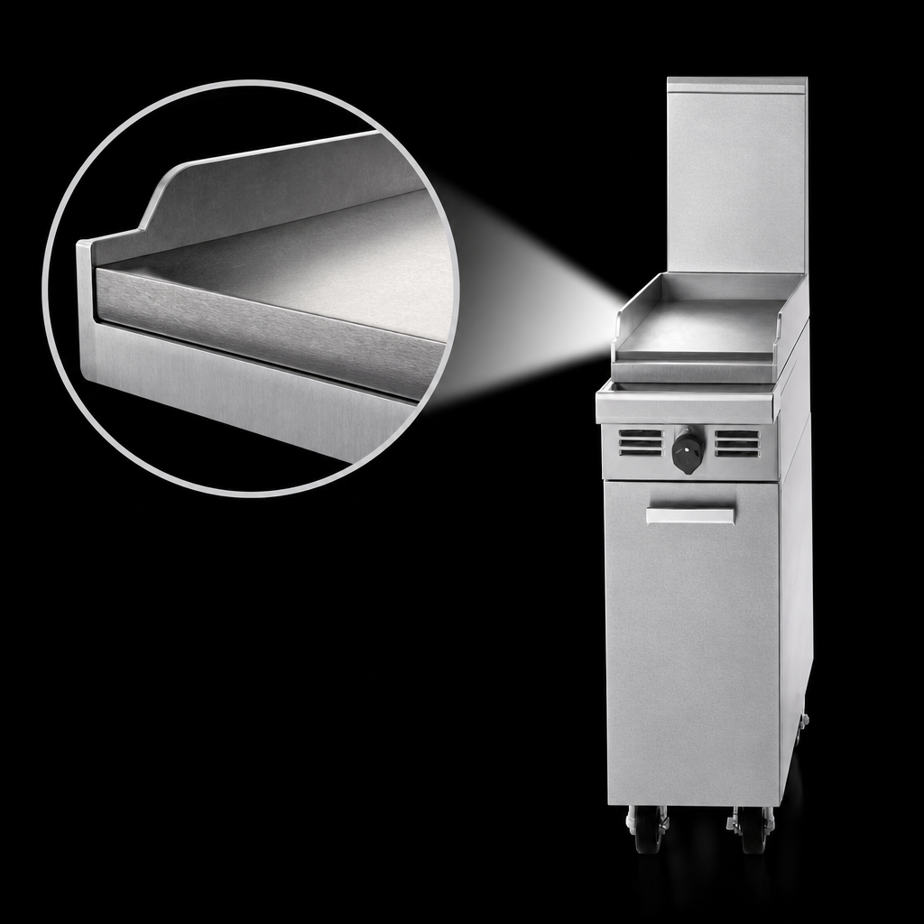 1-Inch Thick Steel Griddle Plate