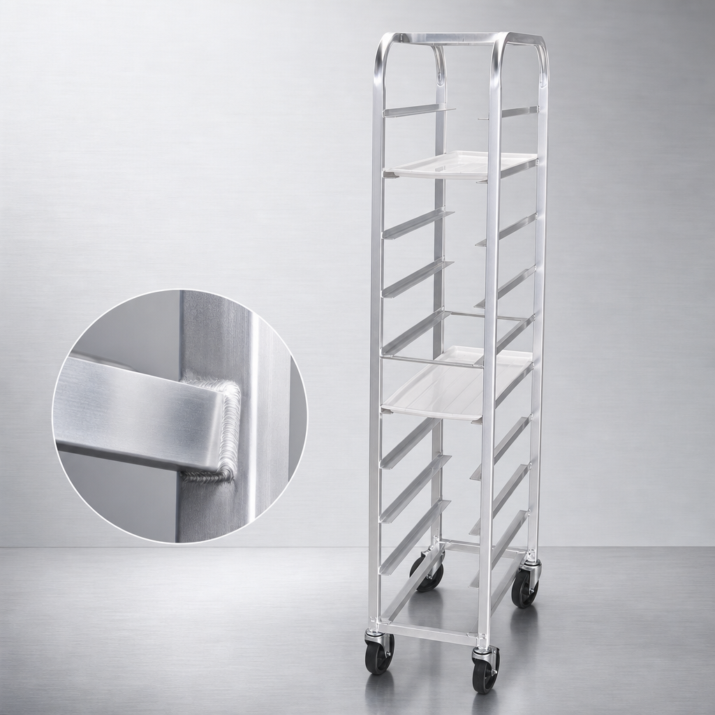 All-Welded 6063-T5 Aluminum Construction