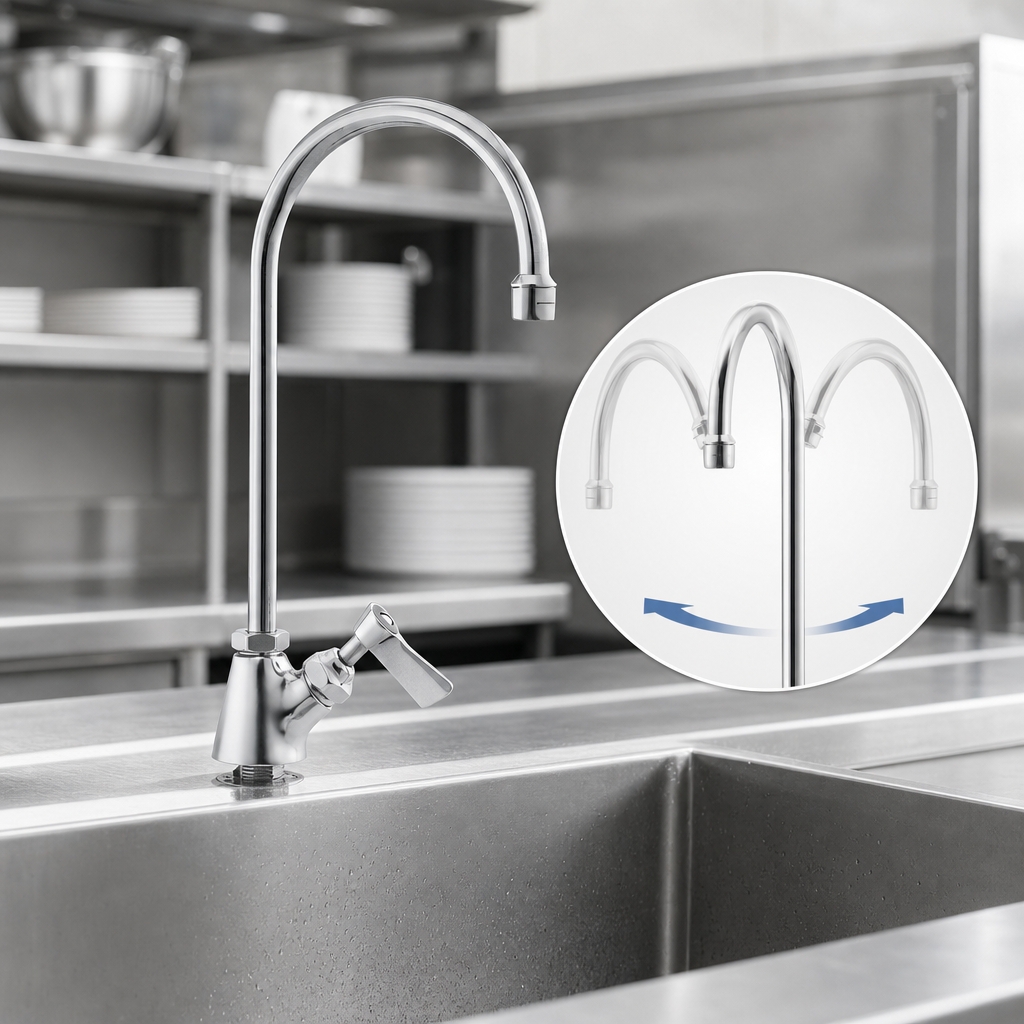 12-Inch Swivel Gooseneck Spout
