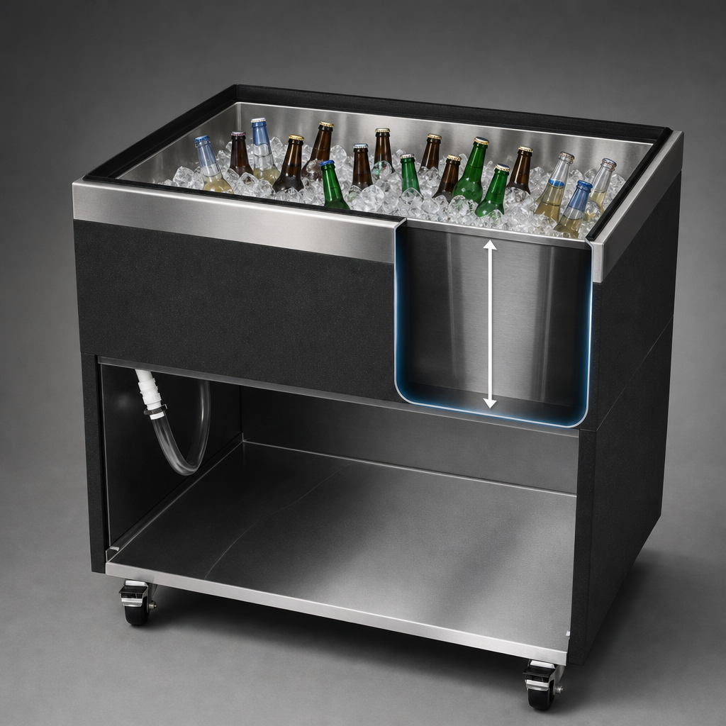 Extra-Deep Stainless Steel Liner