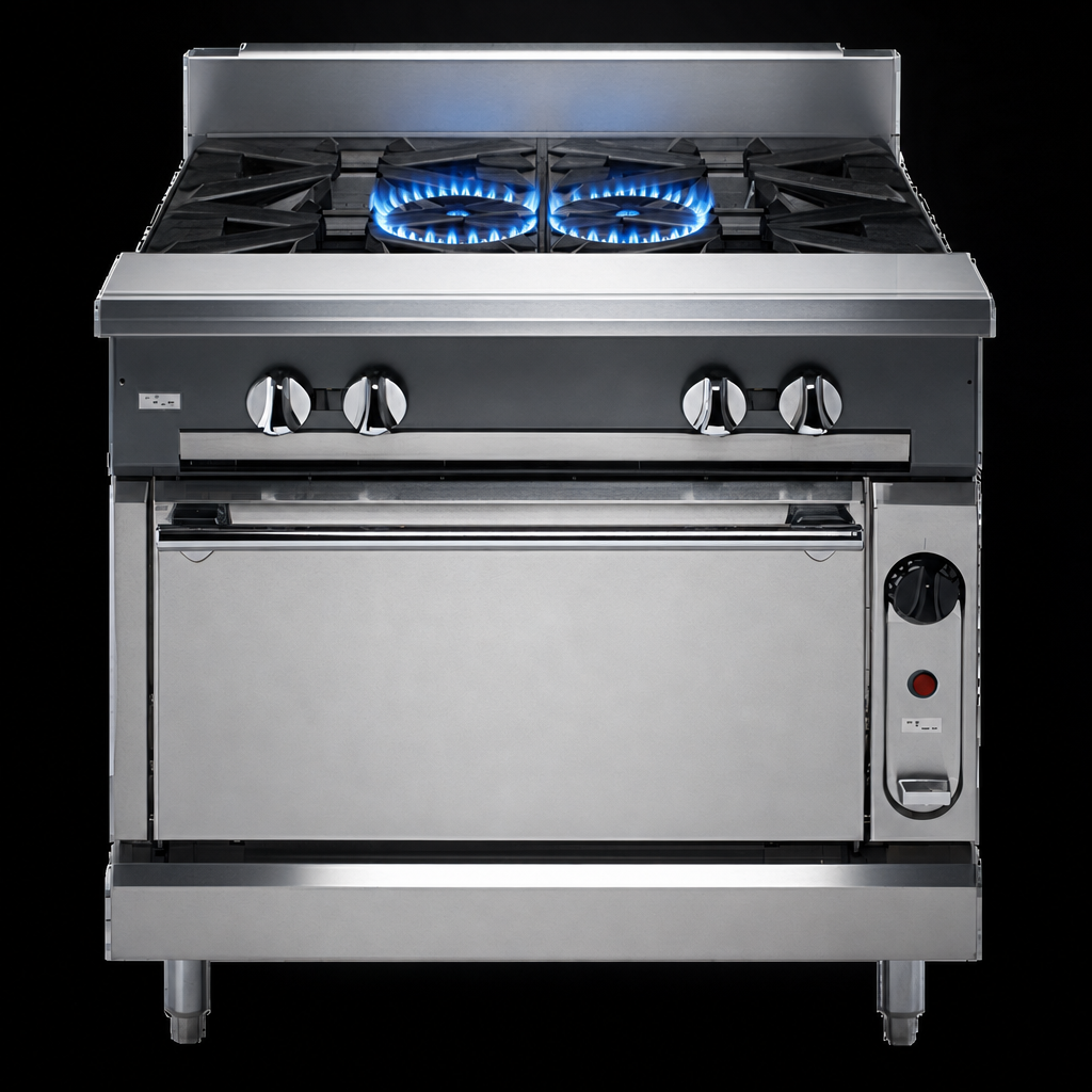 Two High-Output Open Burners