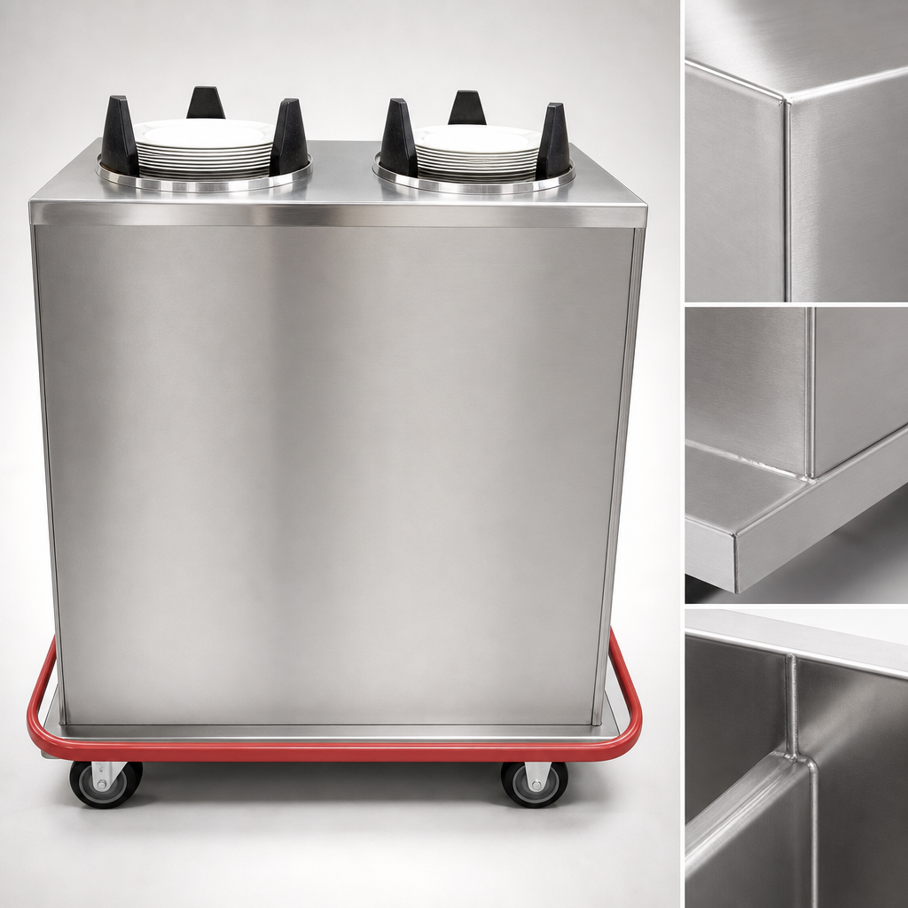 Completely Welded Stainless Steel Construction