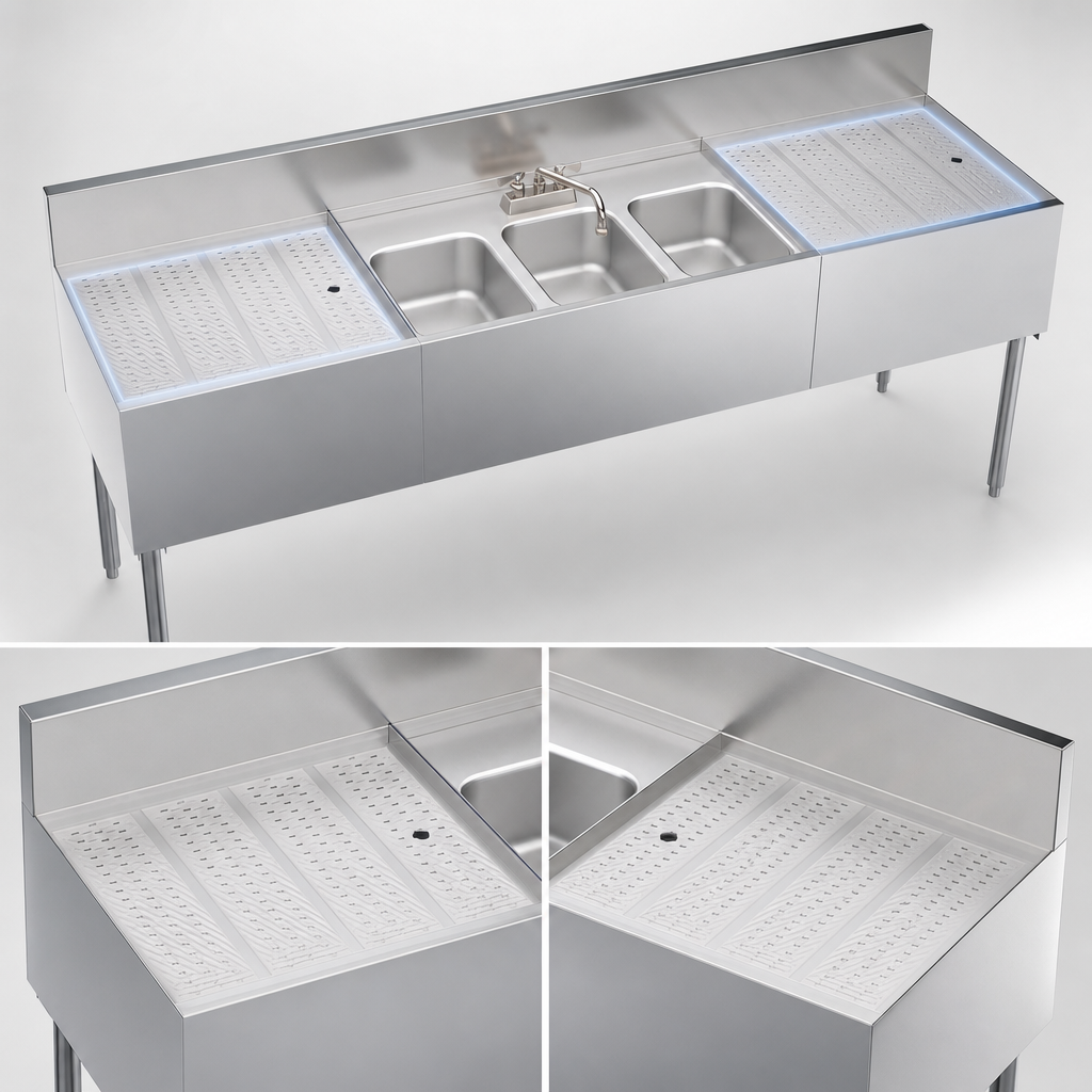 Dual Drainboards