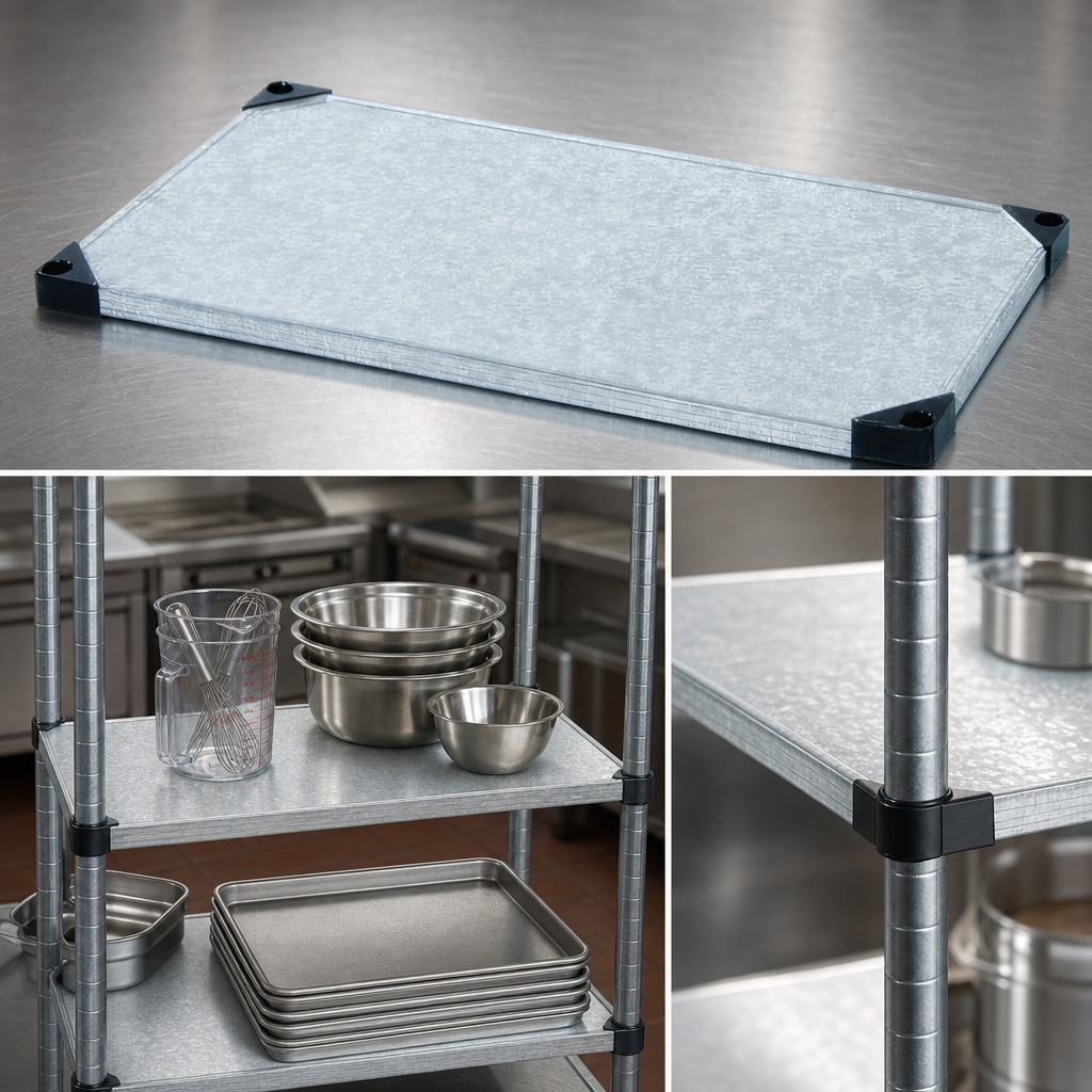 Solid Steel Shelf