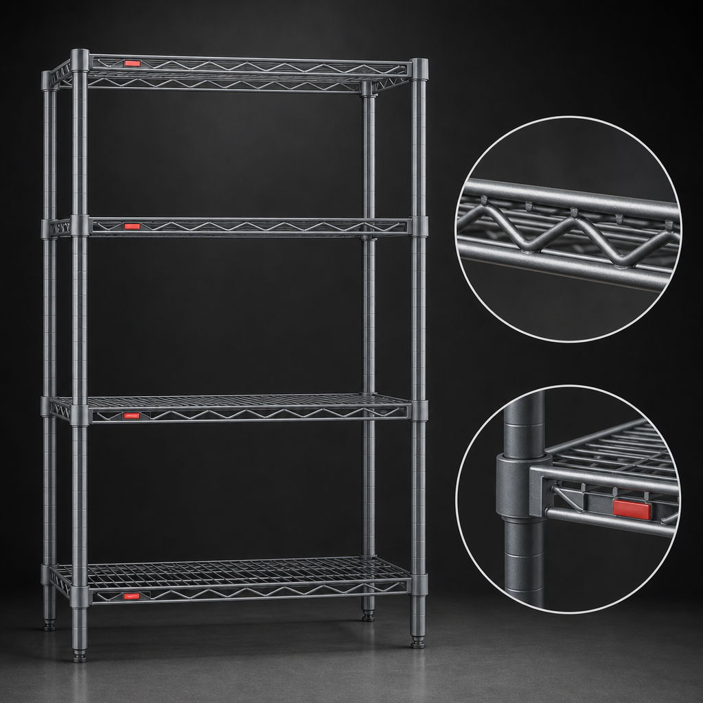 Patented QuadTruss® Shelves