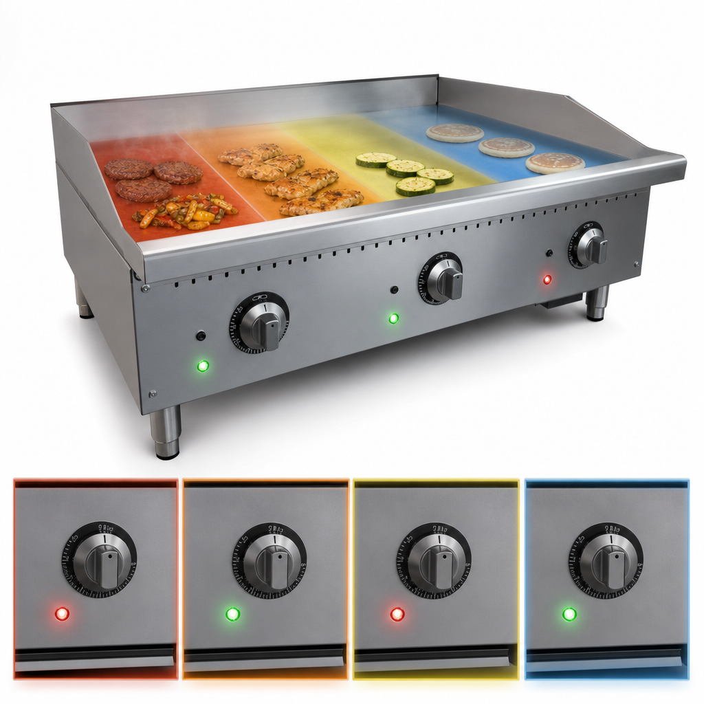 Independent Thermostatic Heat Zones