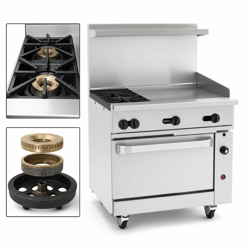 High-Performance Open Burners