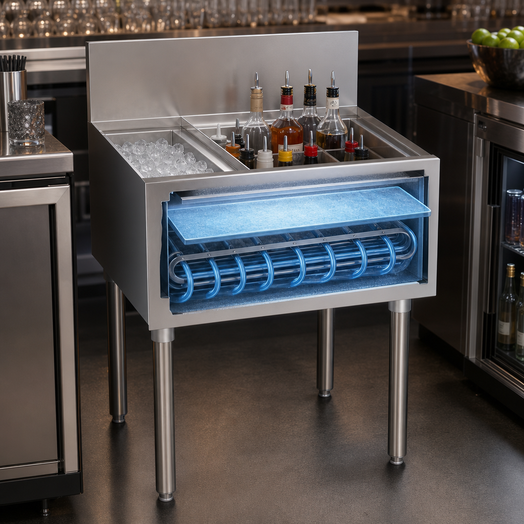 Built-In 7-Circuit Cold Plate