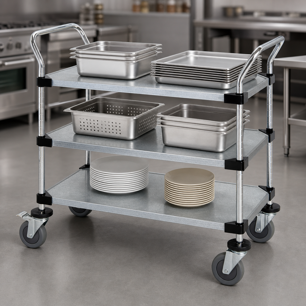 3 Solid Shelves