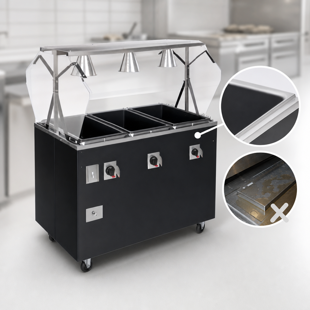 No Spillage Pans Required