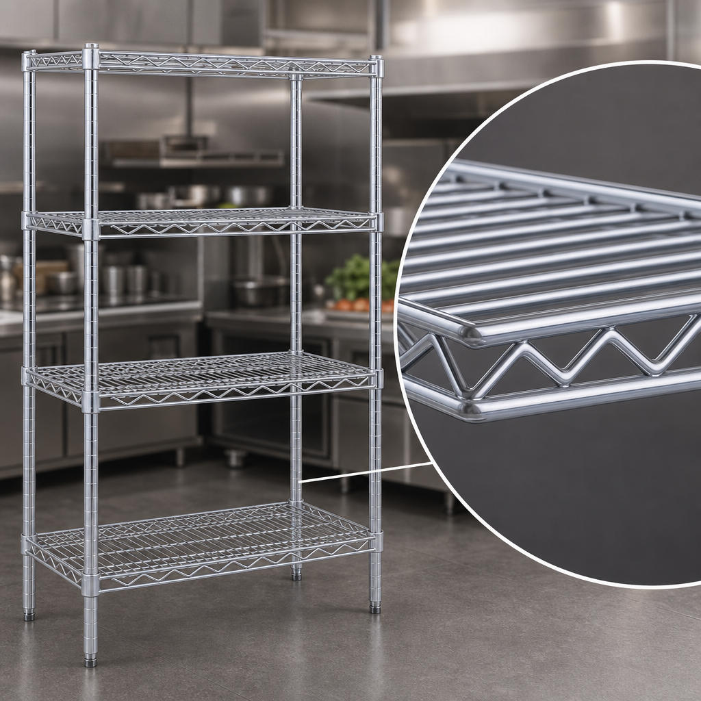 Patented QuadTruss® Shelf Design