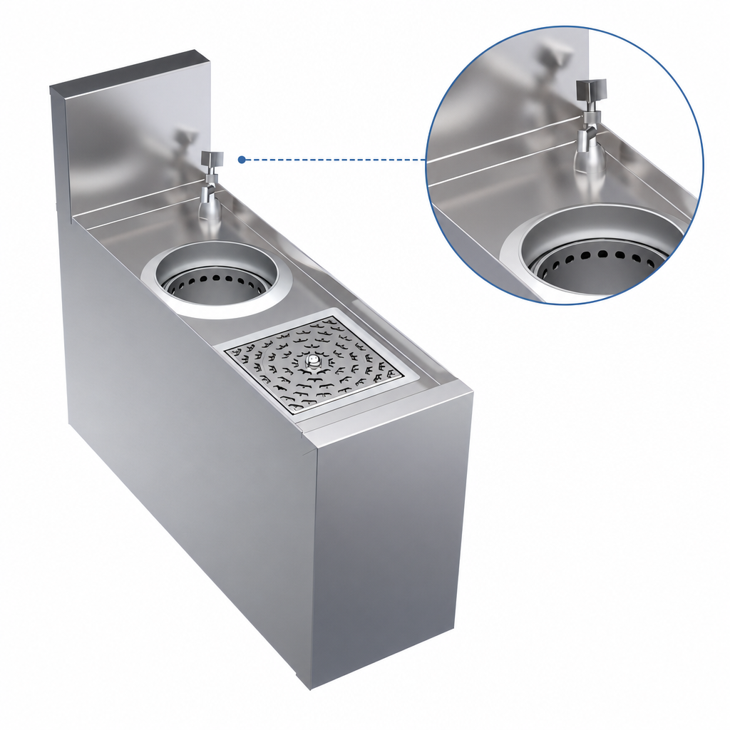 Built-In Dipper Well