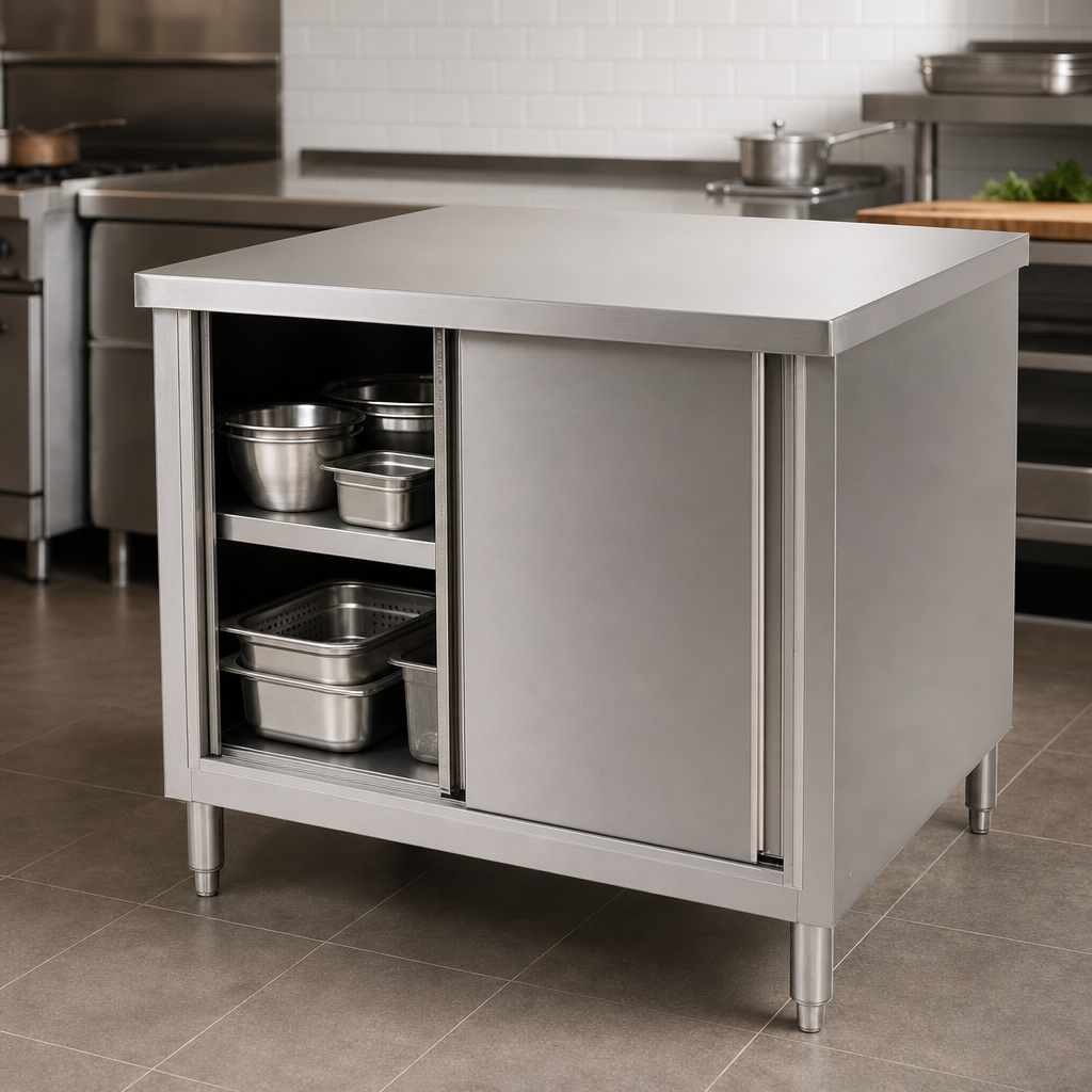 Sliding Door Cabinet Base