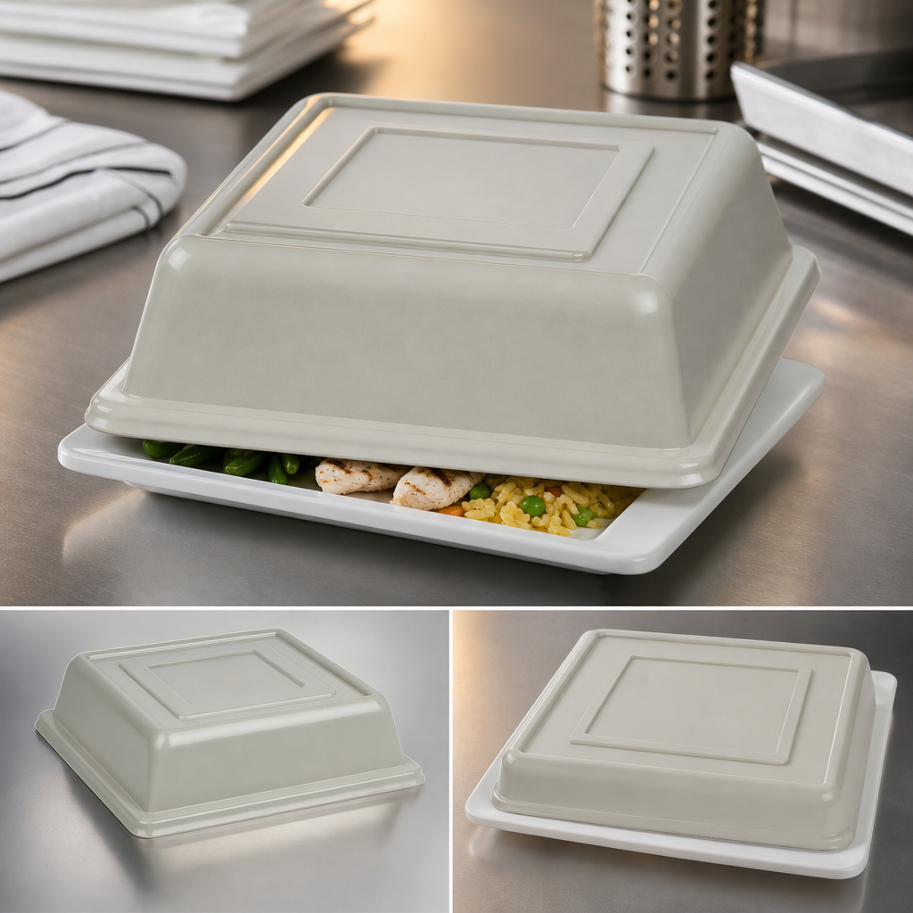 Square Plate Cover Design