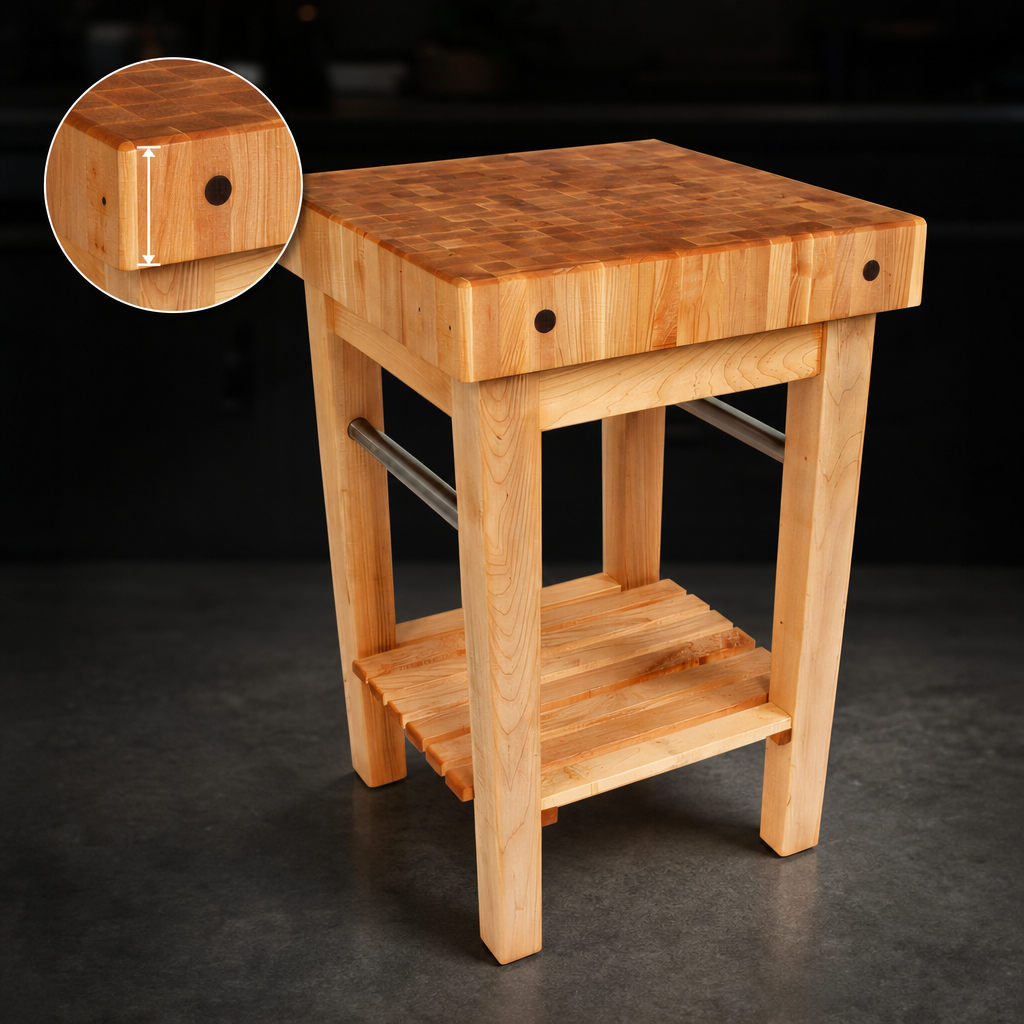 4 Inch Thick End Grain Top