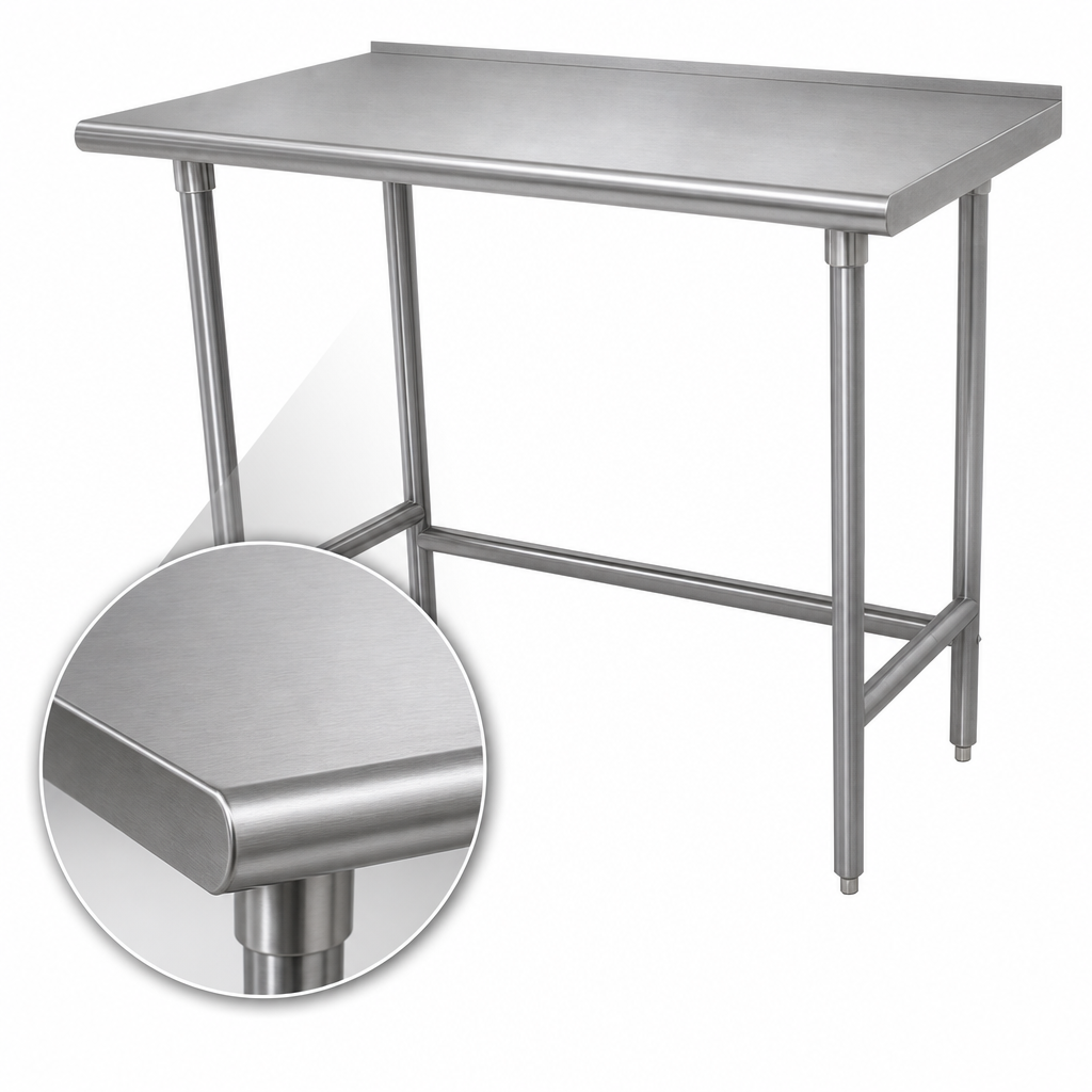 16-Gauge 430 Stainless Steel Top