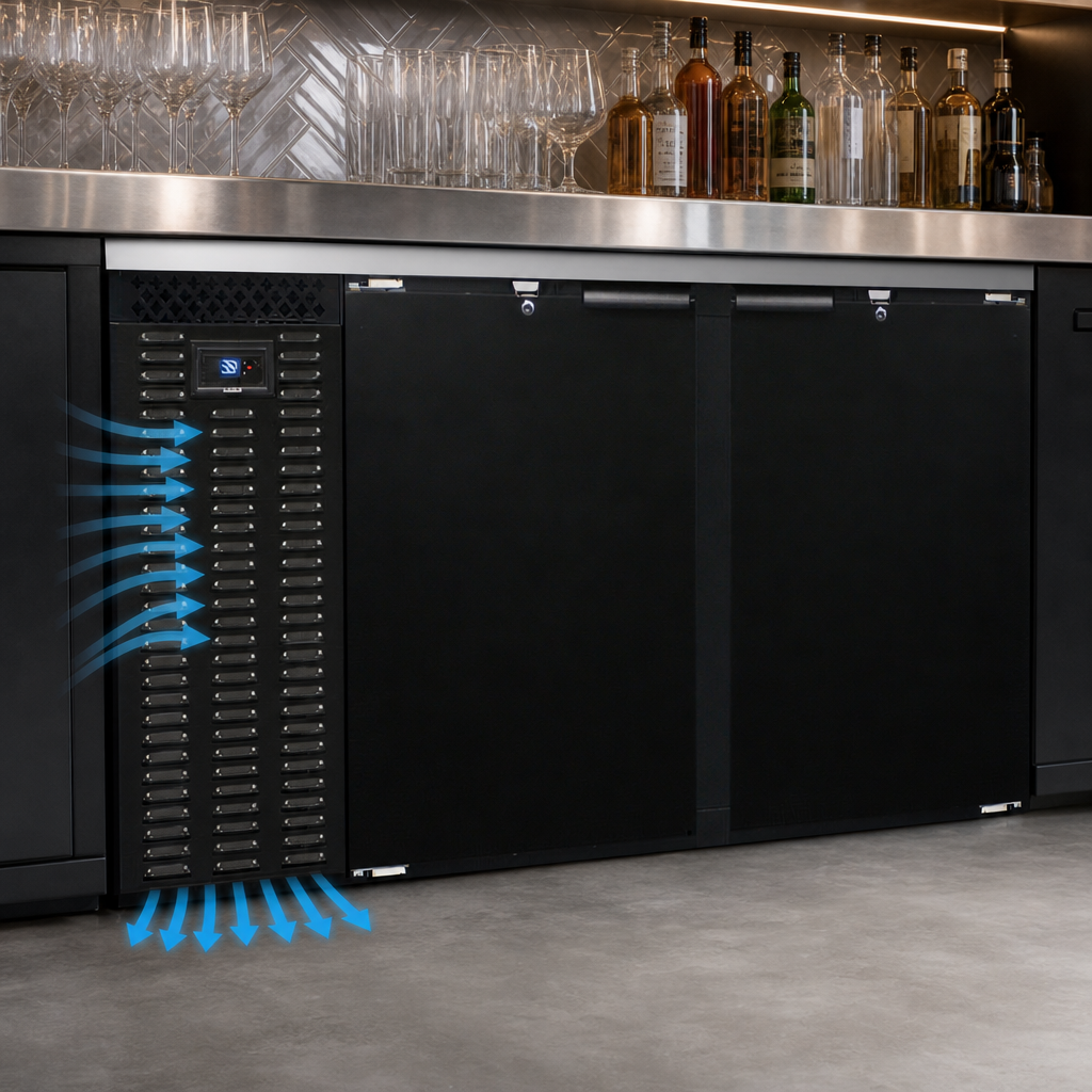 Performance-Rated Front Breathing Refrigeration