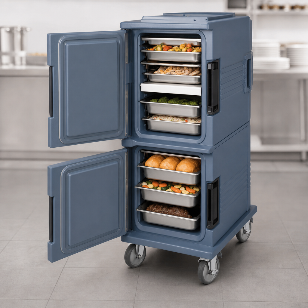 Front-Loading, 2-Compartment Design