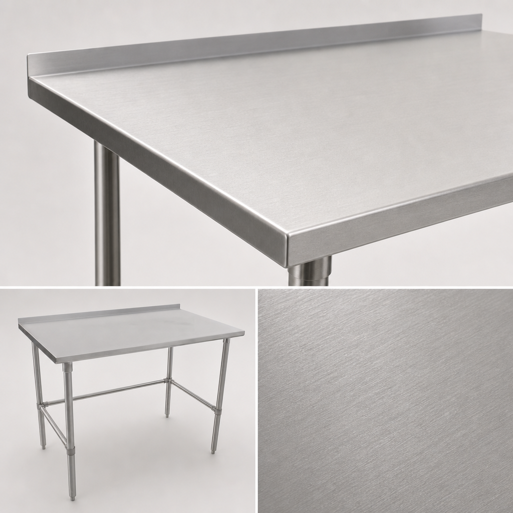 16-Gauge 300 Series Stainless Steel Top