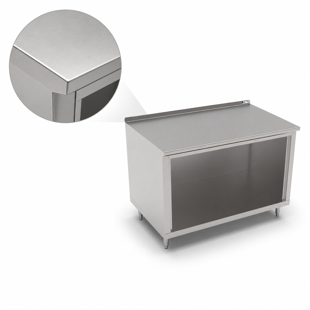 16 Gauge Stainless Steel Top