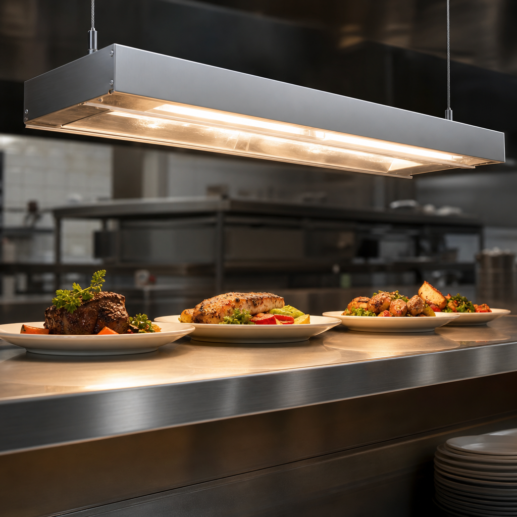 Lighted Strip Heat Lamp