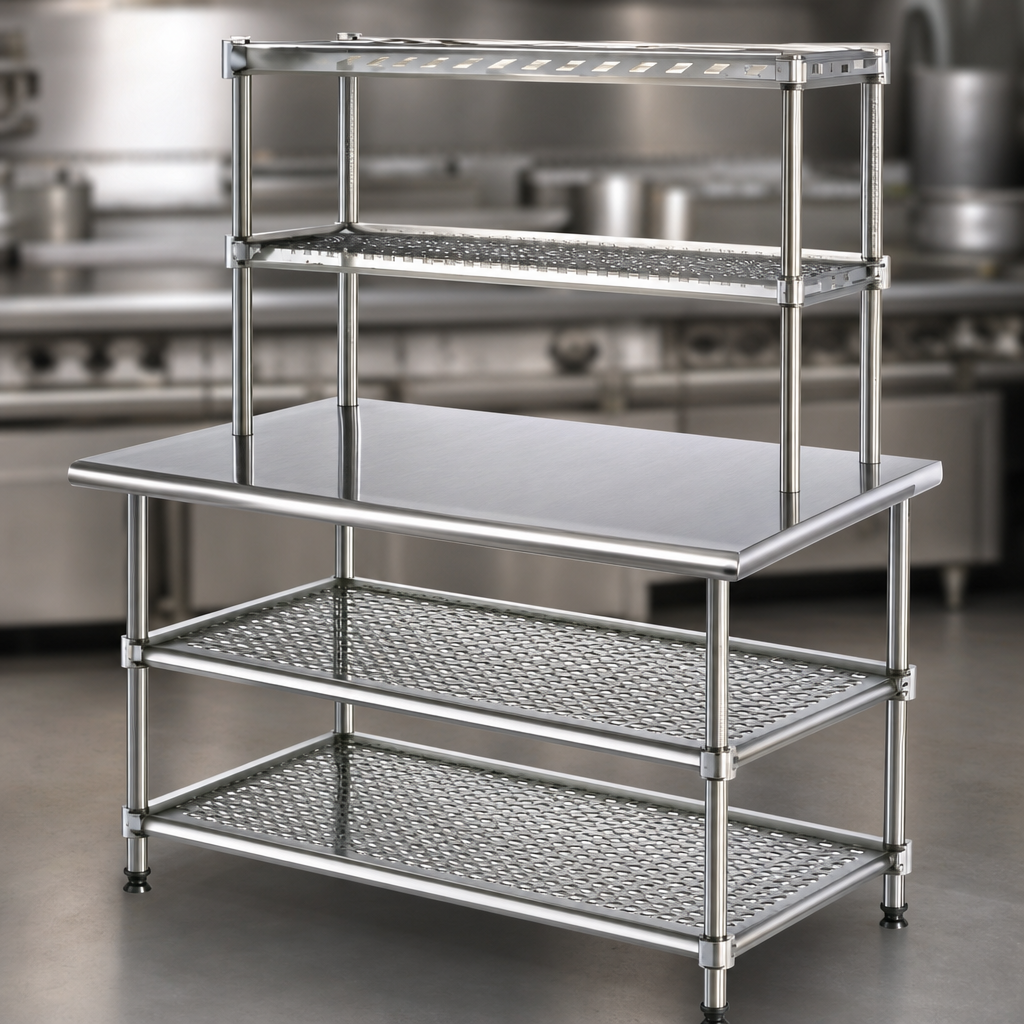 14-Gauge 304 Stainless Steel Top