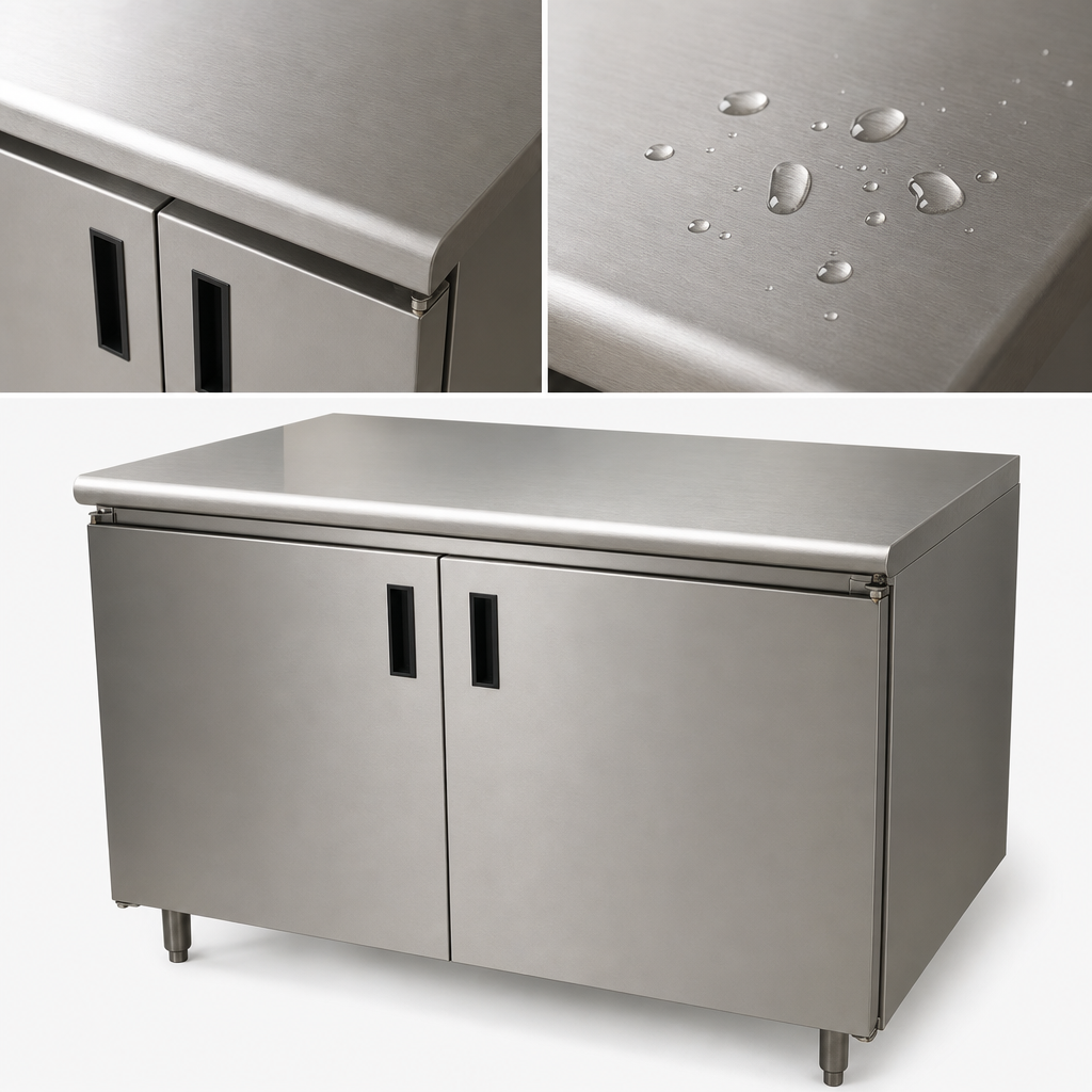 16 Gauge 304 Stainless Steel Top