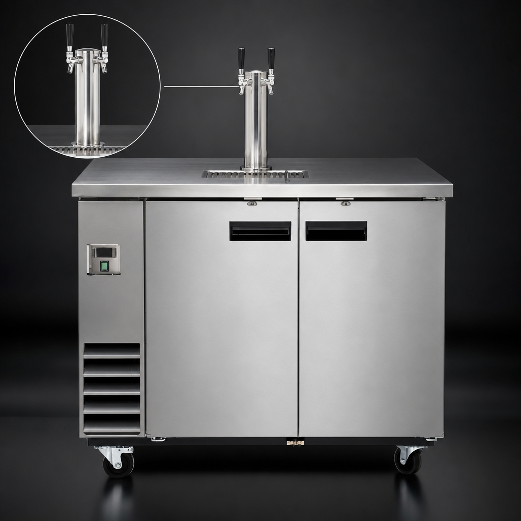 Single Stainless Steel Draft Tower