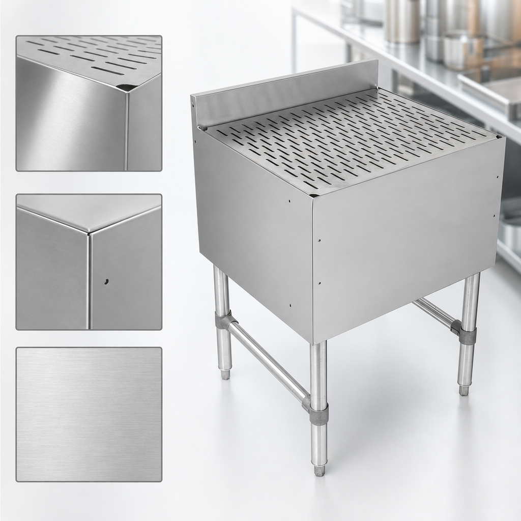 18-Gauge Stainless Steel Construction