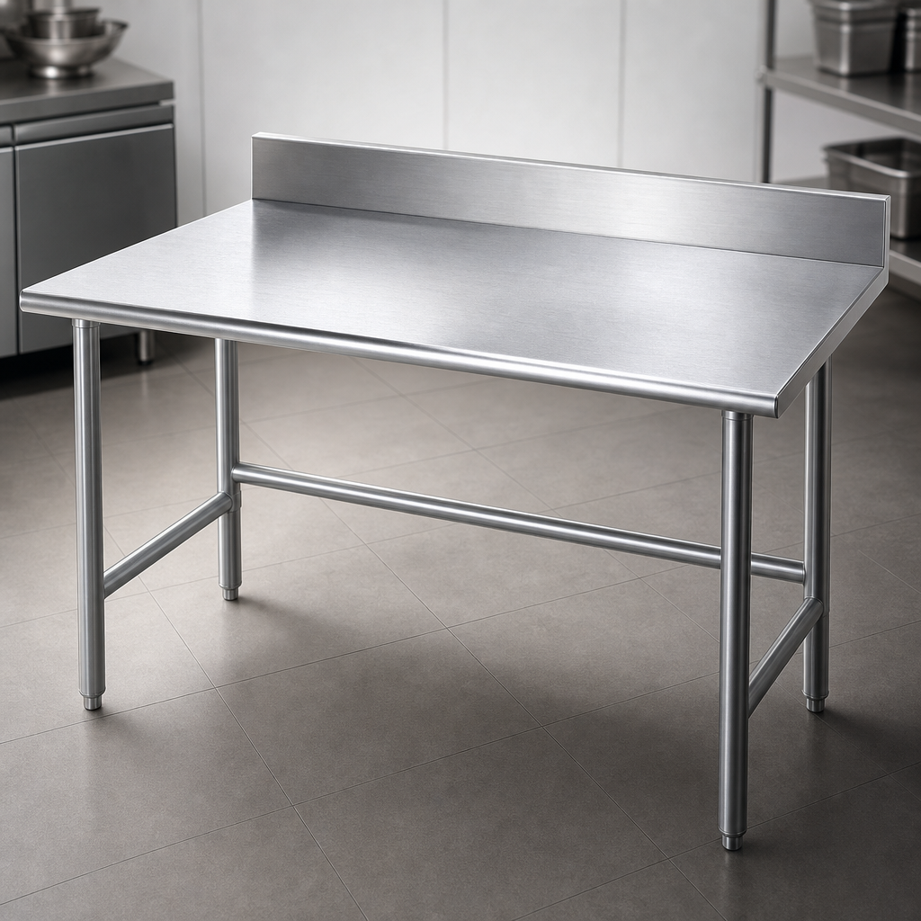 14-Gauge 304 Stainless Steel Top