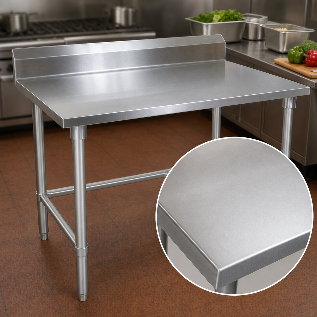 16 Gauge 300-Series Stainless Steel Top