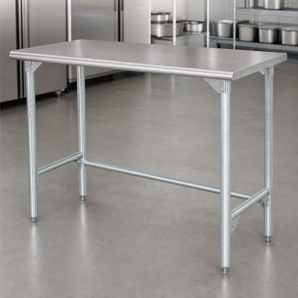 Galvanized Open Base Construction