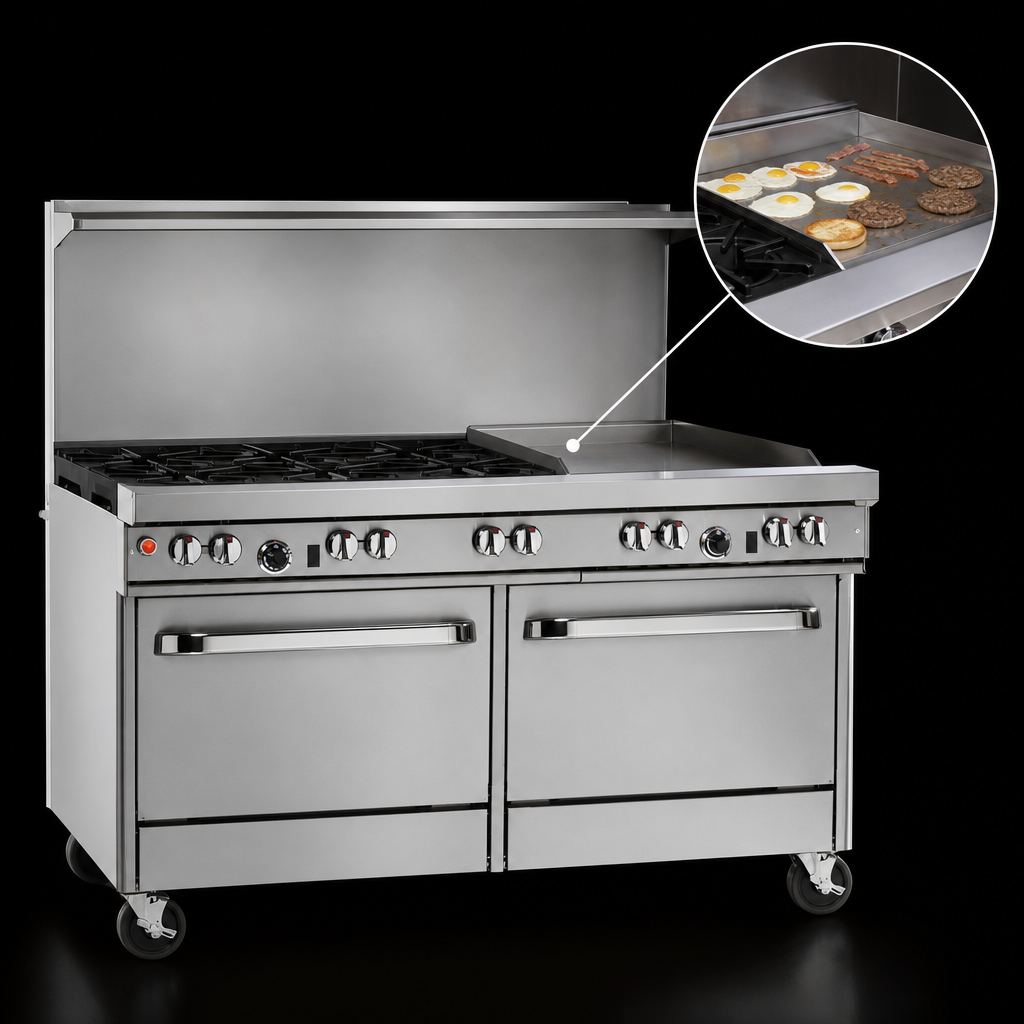 24-Inch Griddle Section