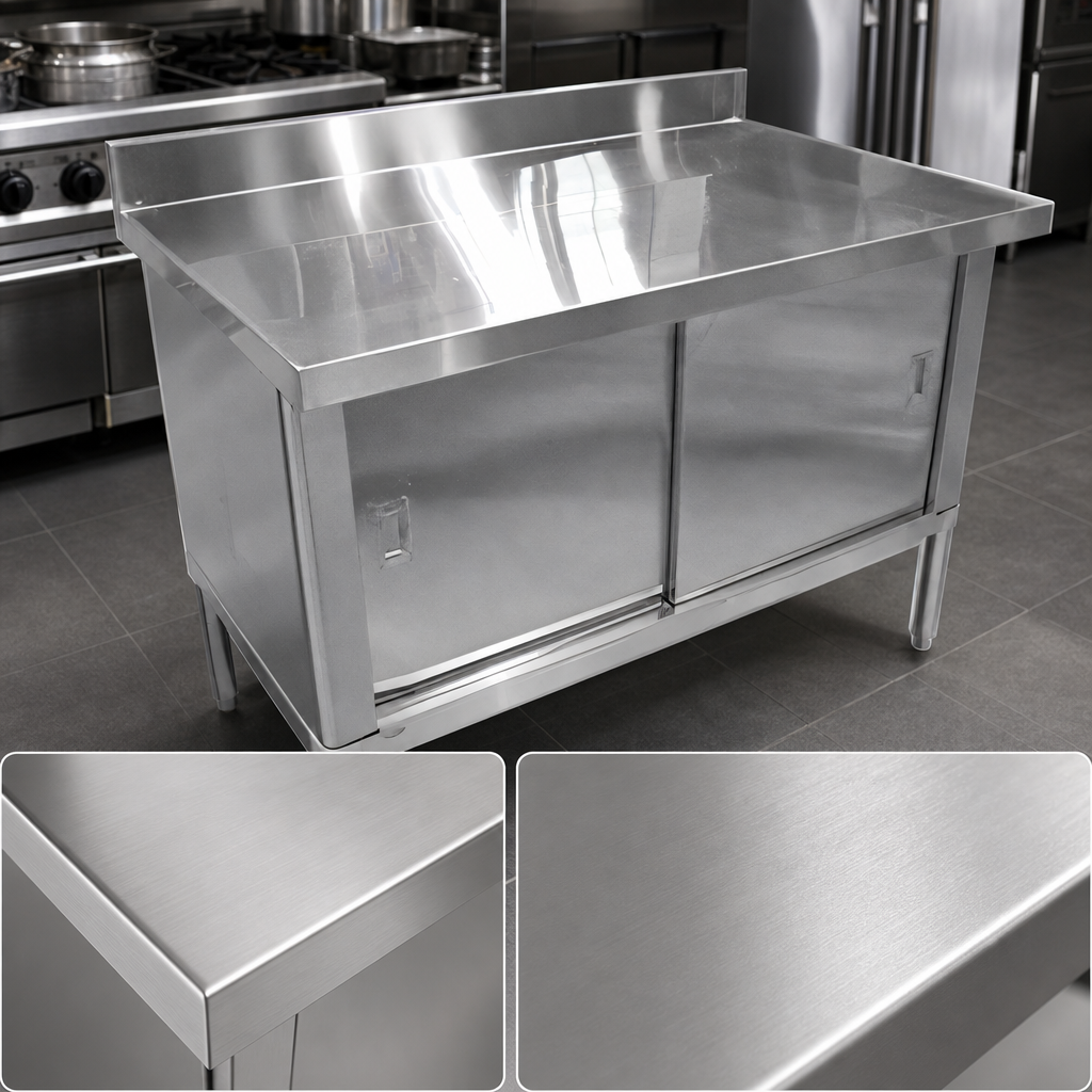 18-Gauge Stainless Steel Top