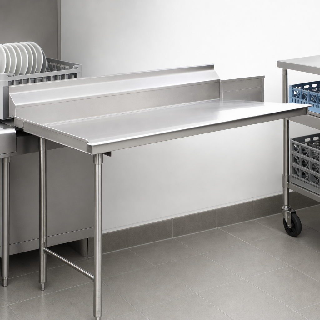 Straight Clean Dishtable