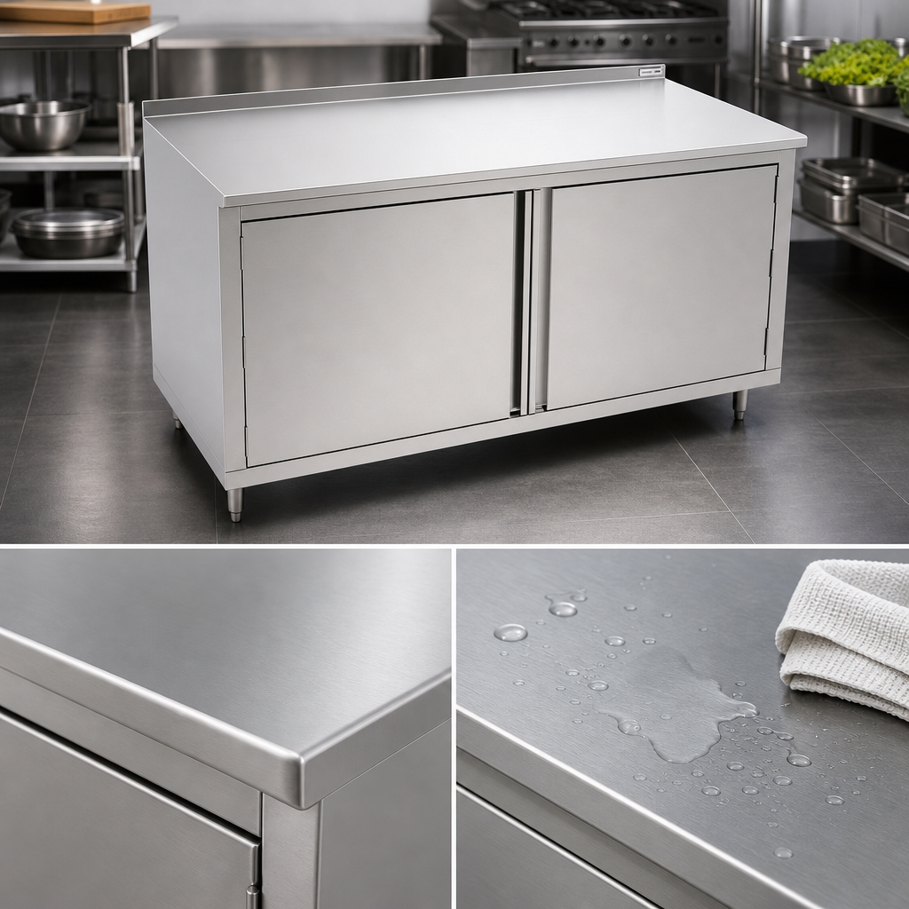 14-Gauge 300-Series Stainless Steel Top