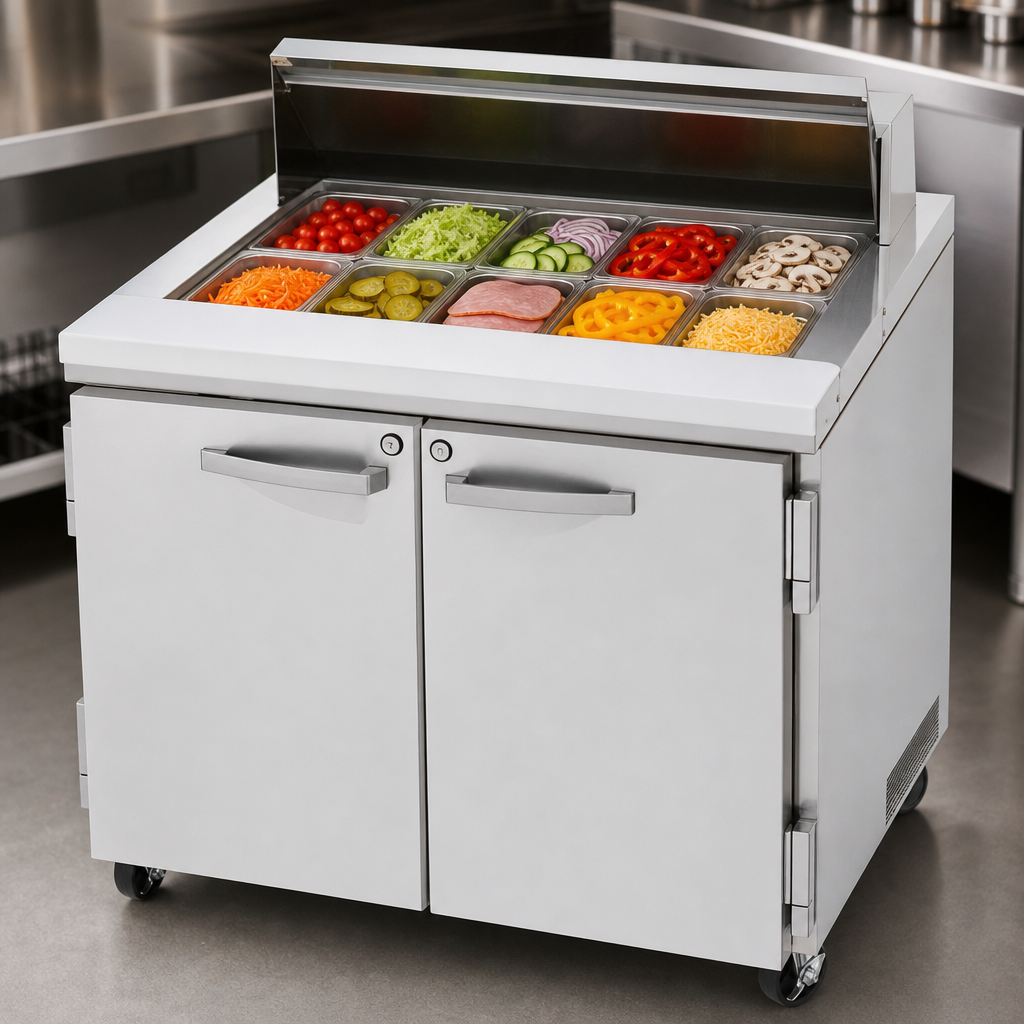 10-Pan Top Opening with Hood