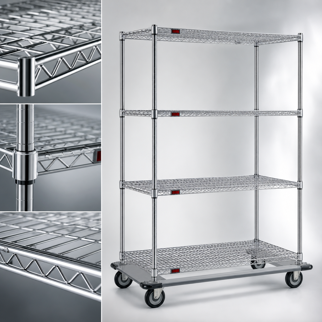 Patented QuadTruss® Shelf Design