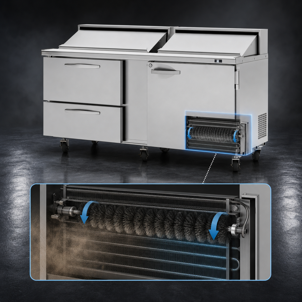 Self-Cleaning Condenser