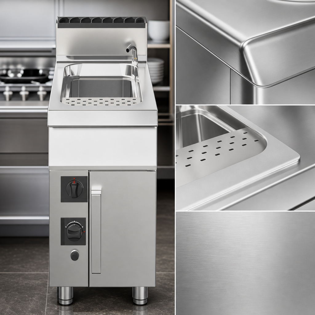 AISI 304 Stainless Steel Construction