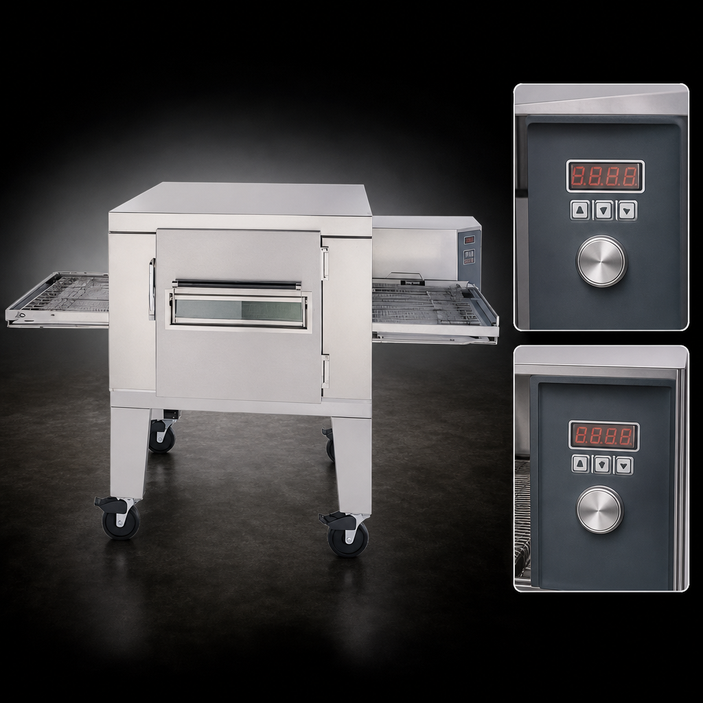 Digital Temperature And Belt Speed Controls