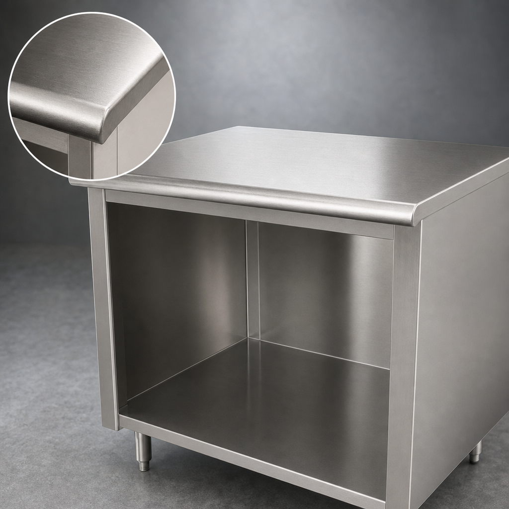 14 Gauge 304 Stainless Steel Top