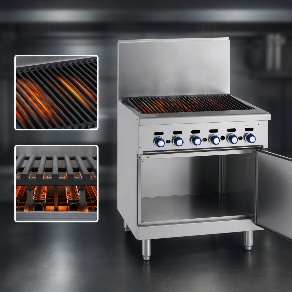 Cast Iron Radiants and Top Grates