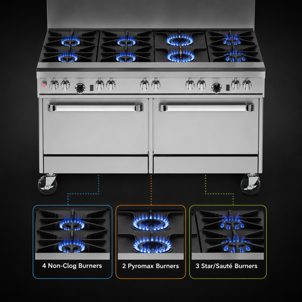 Mixed Burner Arrangement