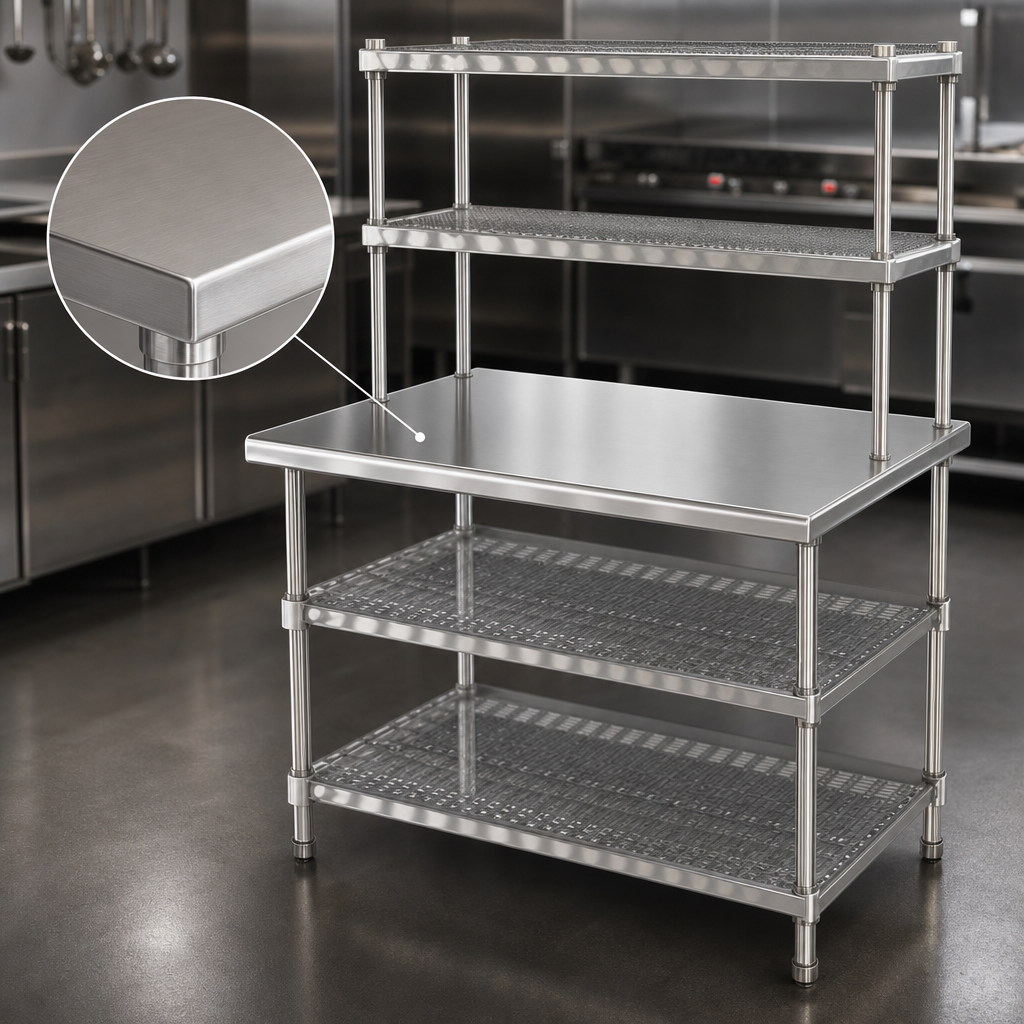 16/304 Stainless Steel Top