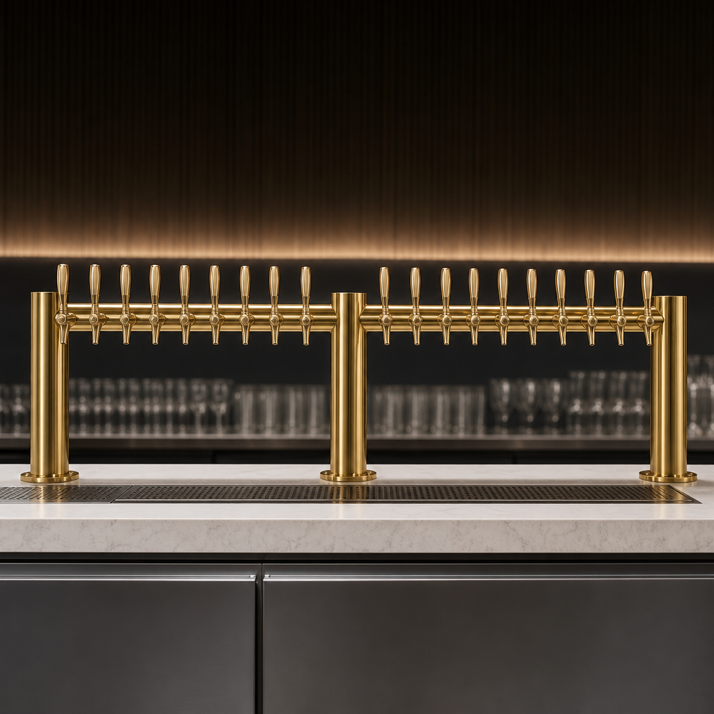 20 Faucets on 3 Columns